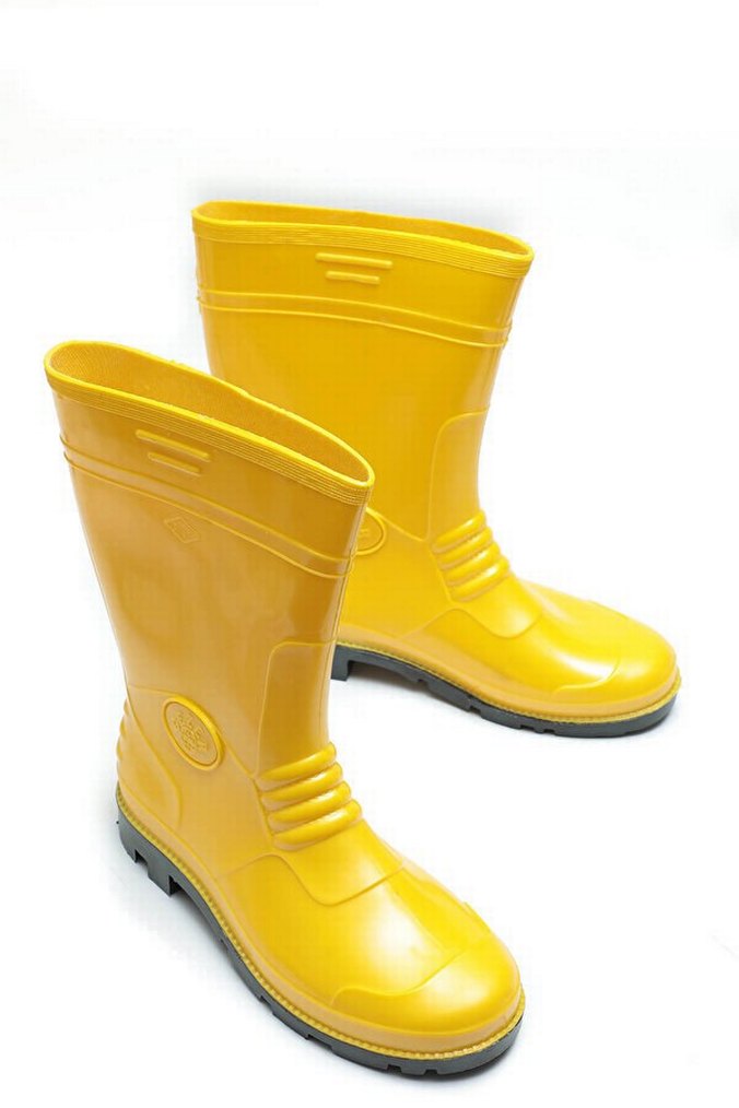 kahve Erkek Diz Boyu Lastik Çizme - Görsel 3