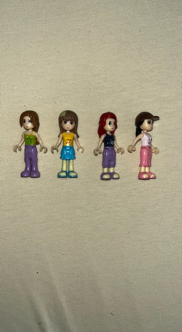 Pastel Renkli Mini Bebek Seti lego bebekleri - Görsel 2