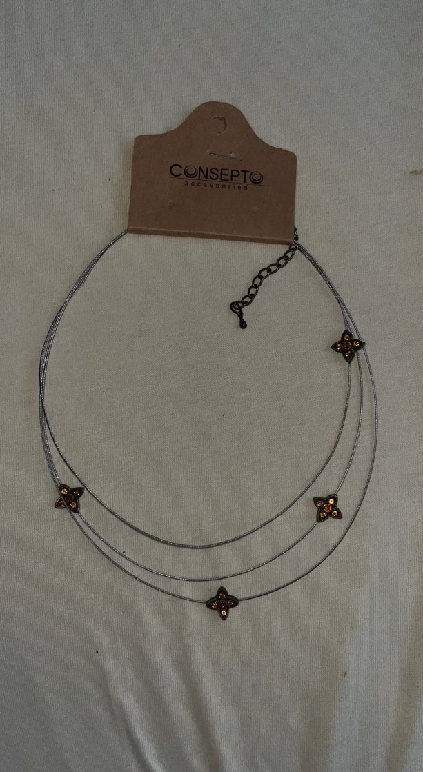 CONSEPTO Zincir Detaylı Midi Kolye - Görsel 2