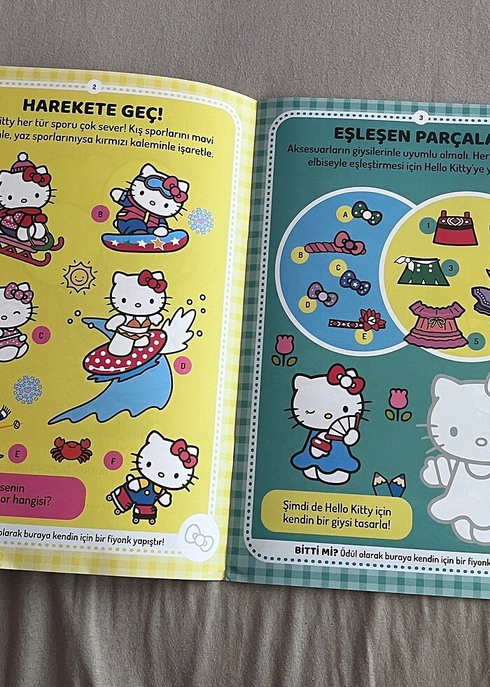Hello kıtty etkınlık kıtabı - Görsel 3