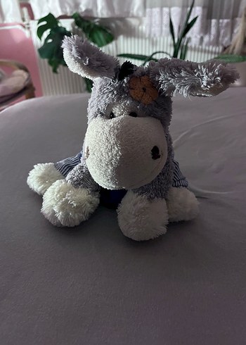 Gri Peluş Oyuncak Eşek