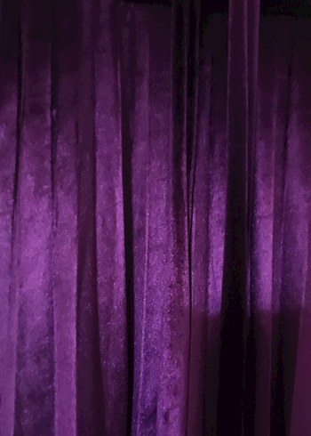 Mor Uzun Kollu Pilili Uzun Elbise - Görsel 9