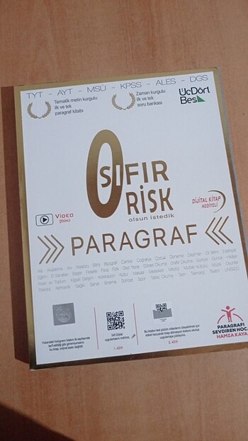 Sıfır risk paragraf soru Bankası 