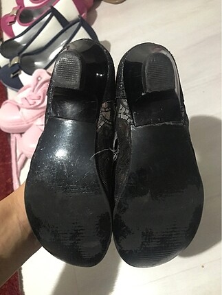 29 Beden siyah Renk Çocuk siyah abiye ayakkabısı