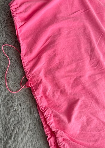 Kızlar için Pembe Kısa Kollu Tişört - Görsel 3