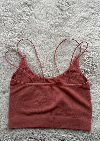 Çift Askılı Kırmızı Kadın Atlet - Görsel 2