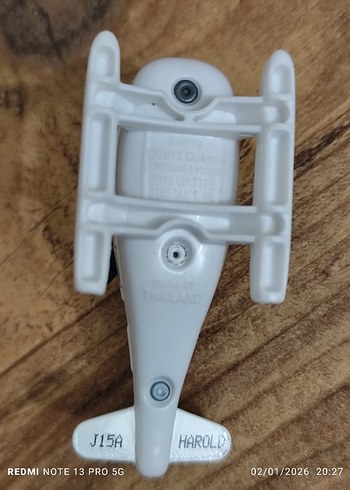 Beyaz Harold Helikopter Oyuncak - Görsel 5