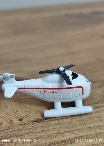 Beyaz Harold Helikopter Oyuncak - Görsel 3