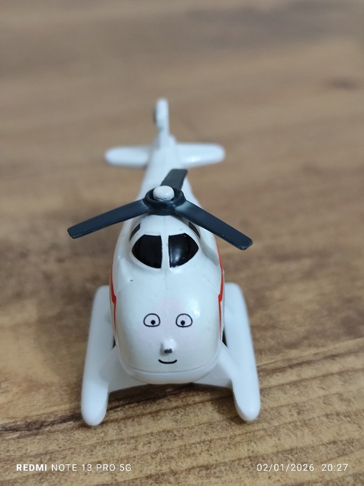 Beyaz Harold Helikopter Oyuncak - Görsel 2