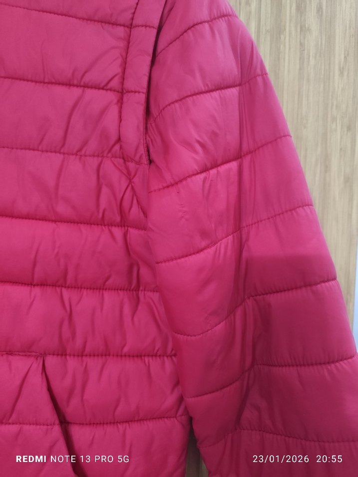 Kırmızı Fermuarlı unisex 13 14 yaş - Görsel 2