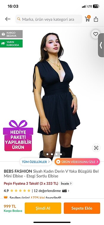 Beyaz elbise