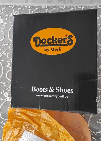 Siyah Dockers erkek bot - Görsel 6