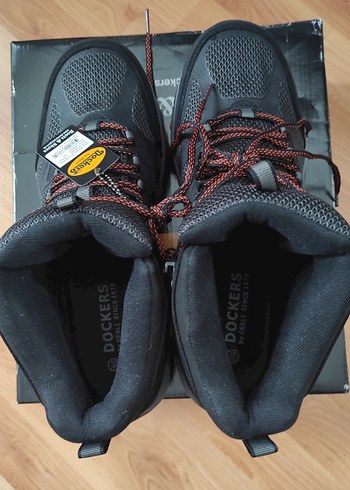 Siyah Dockers erkek bot - Görsel 3