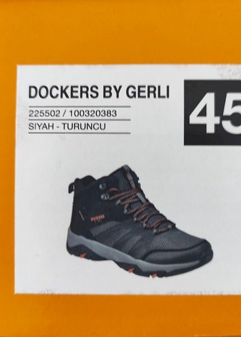 Siyah Dockers erkek bot - Görsel 5