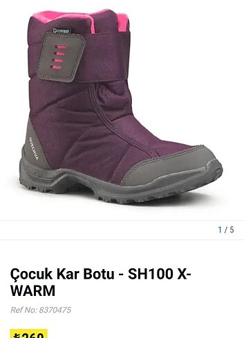 Çocuk kar botu 