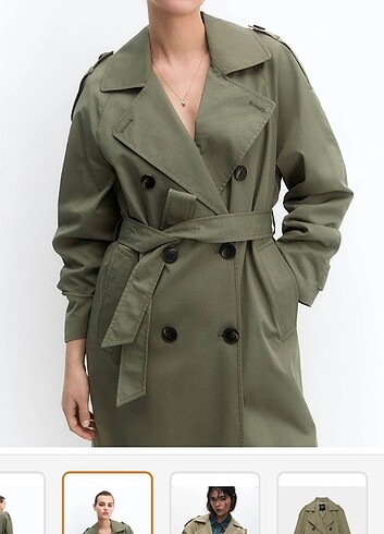 32 Beden Pull&bear trençkot