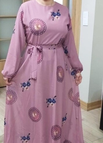 Sifon elbise