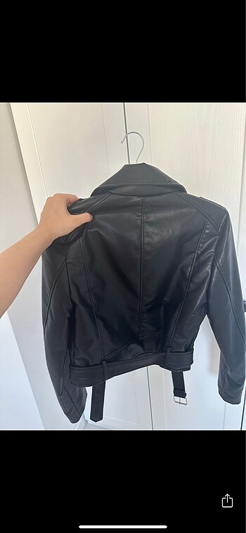 m Beden siyah Renk Pull Bear Deri Ceket