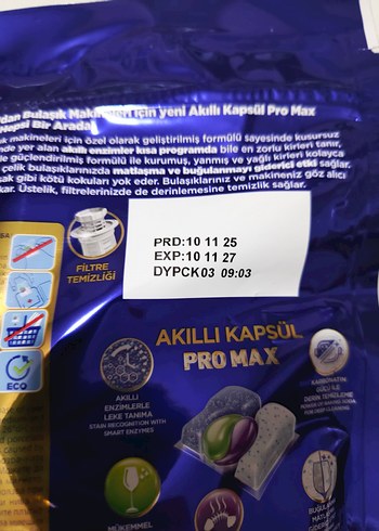 Bingo Akıllı Kapsül Bulaşık Deterjanı 60'lı - Görsel 9