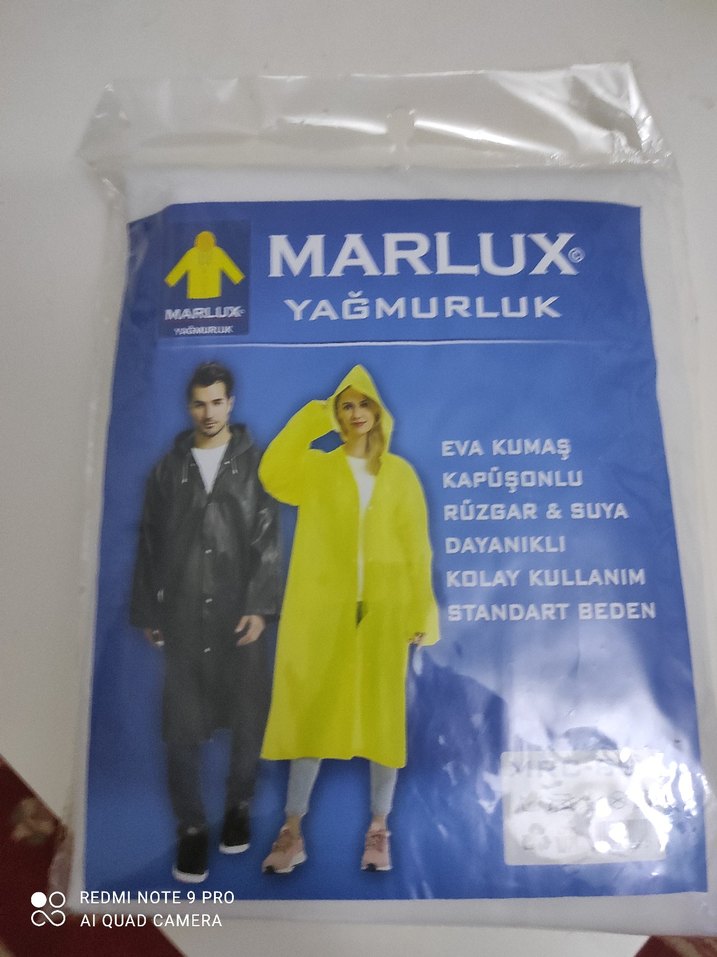 Kapüşonlu Yağmurluk - Görsel 2