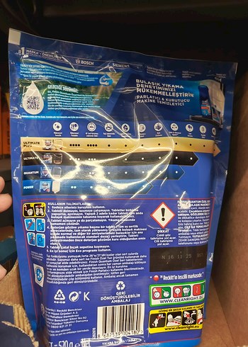 Finish Quantum Powerball Bulaşık Tableti 50'li - Görsel 2