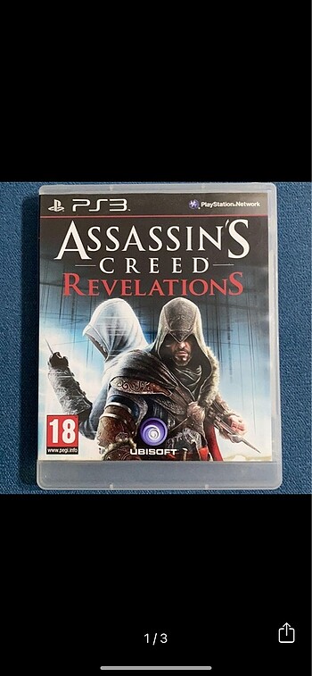 Assassıns Creed Revelatıons PS 3 oyun