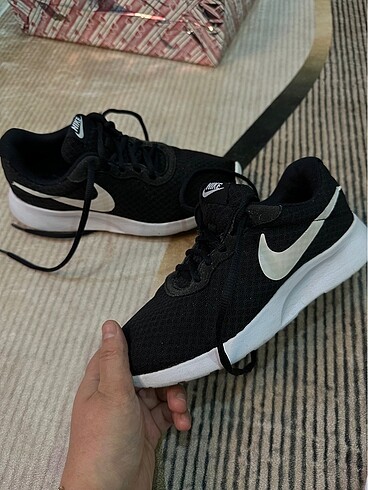 Nike Nike unisex siyah kadın spor ayakkabı