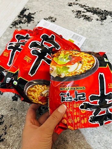 Kimchi ramen paketli