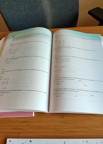 Beden TED KOLEJİ 7 SİNİF MATEMATİK KİTAP TÜRKÇE 4 kitap birlikte
