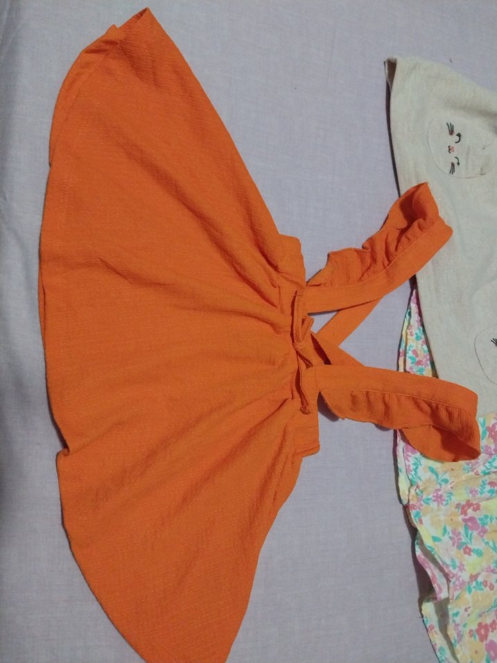 Renkli Çocuk Elbiseleri, Kolsuz, Salaş - Görsel 3