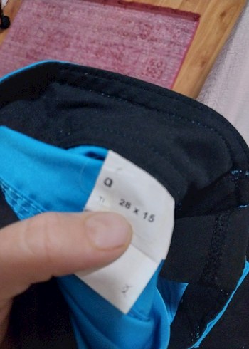 Fermuarlı Kırmızı Mini Erkek Mayo Şort - Görsel 5