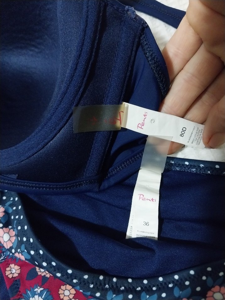 Mavi Bohem Tarzı Kadın Bikini - Görsel 3