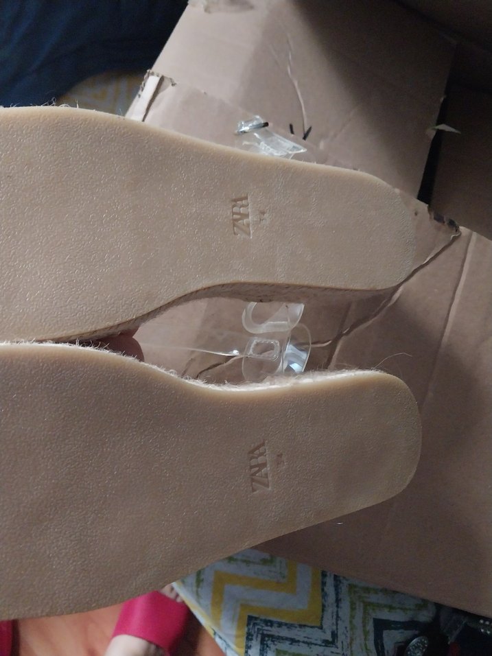 seffaf Dolgu Topuklu sandalet - Görsel 5