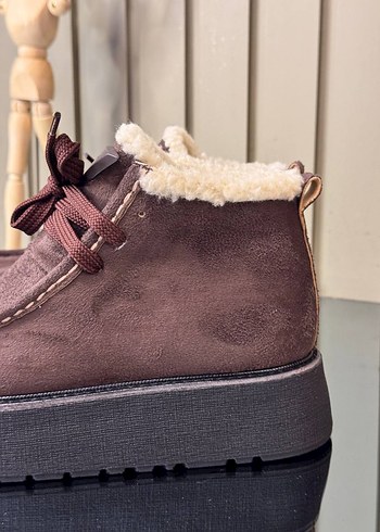 38 Beden camel Renk Prada kadın bot