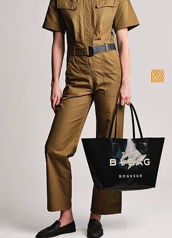 Beden siyah Renk BONHEUR B BAG ÇANTA