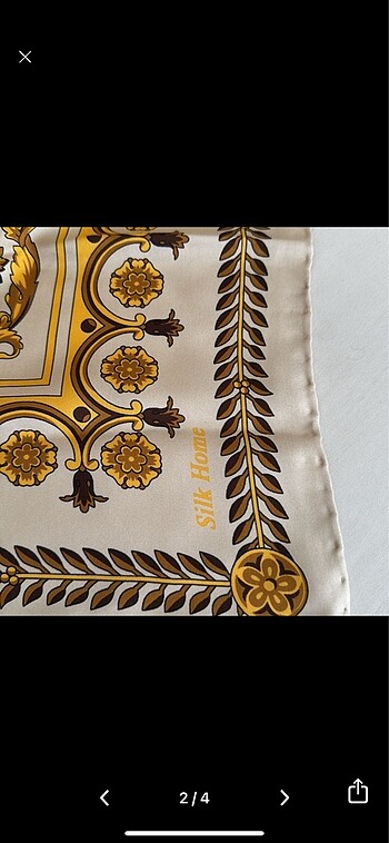 Silk & Cashmere İpek eşarp