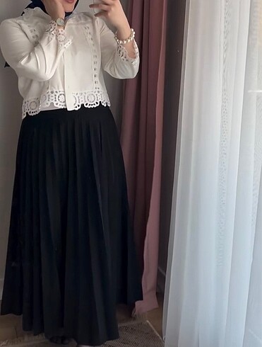 xl Beden Dantelli gömlek