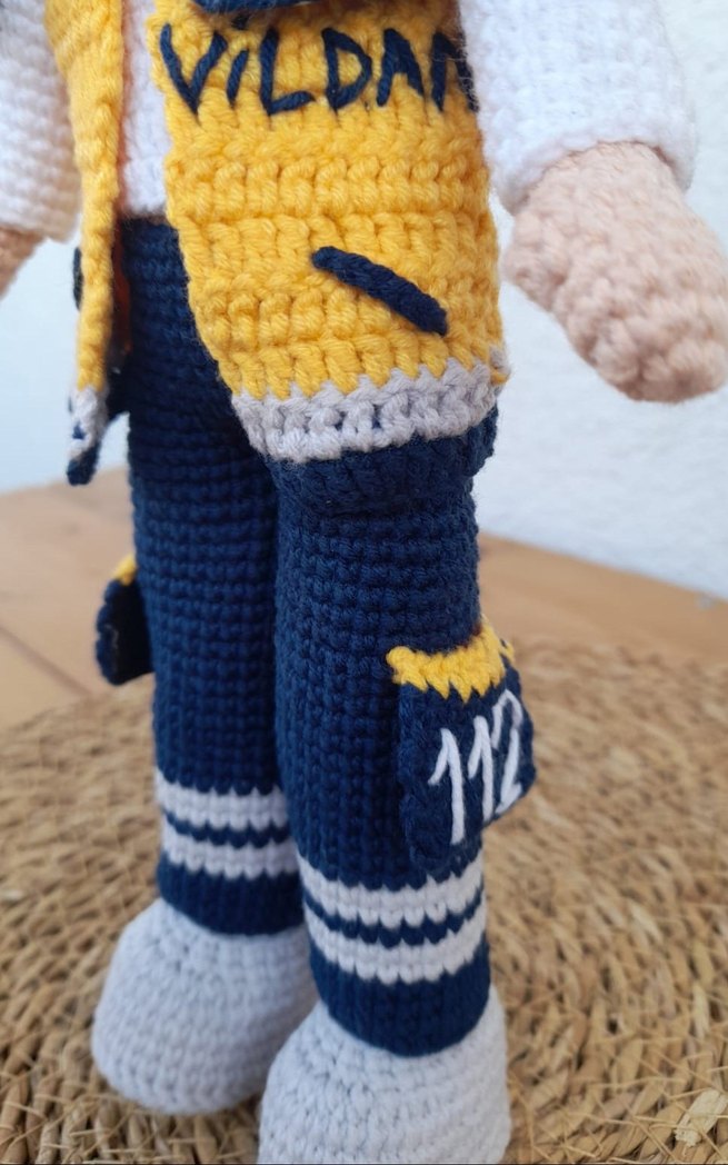 Sarı Detaylı Att Paramedik bebek - Görsel 3