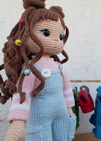 El Örgüsü Bebek ve Mini Fil Oyuncak - Görsel 3