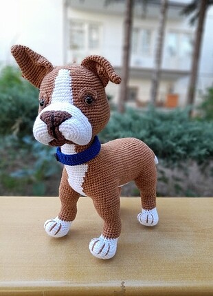 Amigurumi pitbull köpek 
