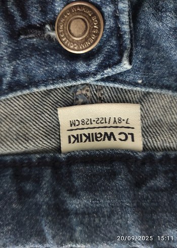 LC Waikiki Gri Mavi Normal Boy Kadın Kot Pantolon