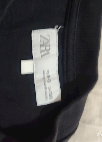 Zara Zara Siyah Erkek çocuk tişört uzun kol