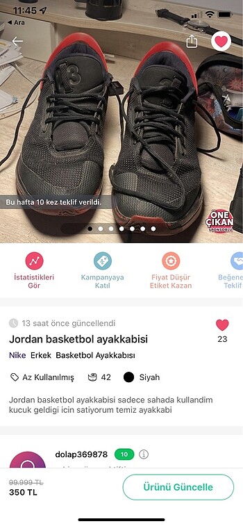 Jordan ayakkabi