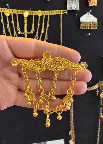 Altın kaplama Dorika toka