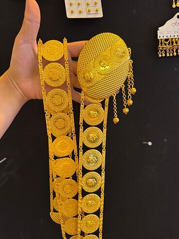 Diğer Altın kaplı yöresel kemer