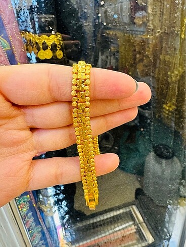 Beden Çelik üzeri altın kaplama Vip bileklik