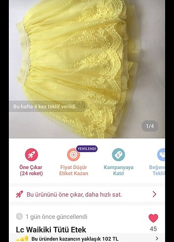Elbise Etek 