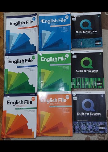 English File ve Skills for Success Sınav Kitapları