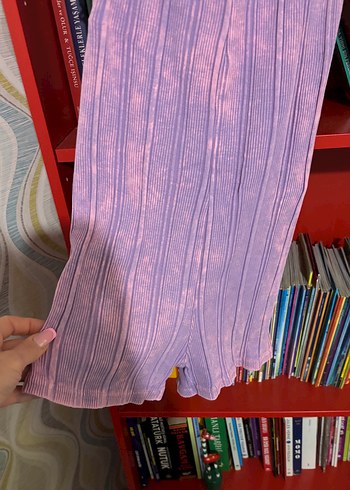 Batik Desenli Zara Marka  Spor Şort Tulum - Görsel 6