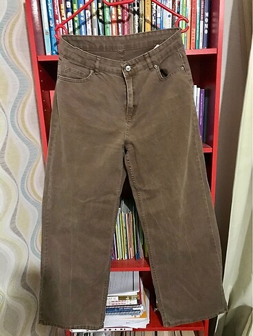 Yüksek Bel Baggy Jean